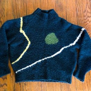 Paloma Wool Navy Sweater One Size
